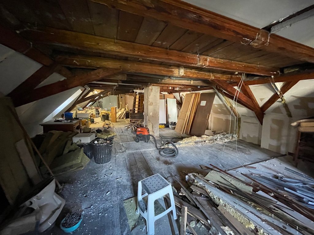 Démolition grenier 7