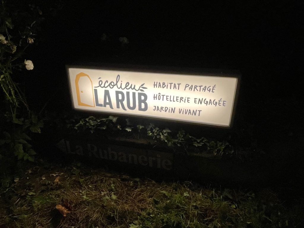 Enseigne Écolieu La Rub