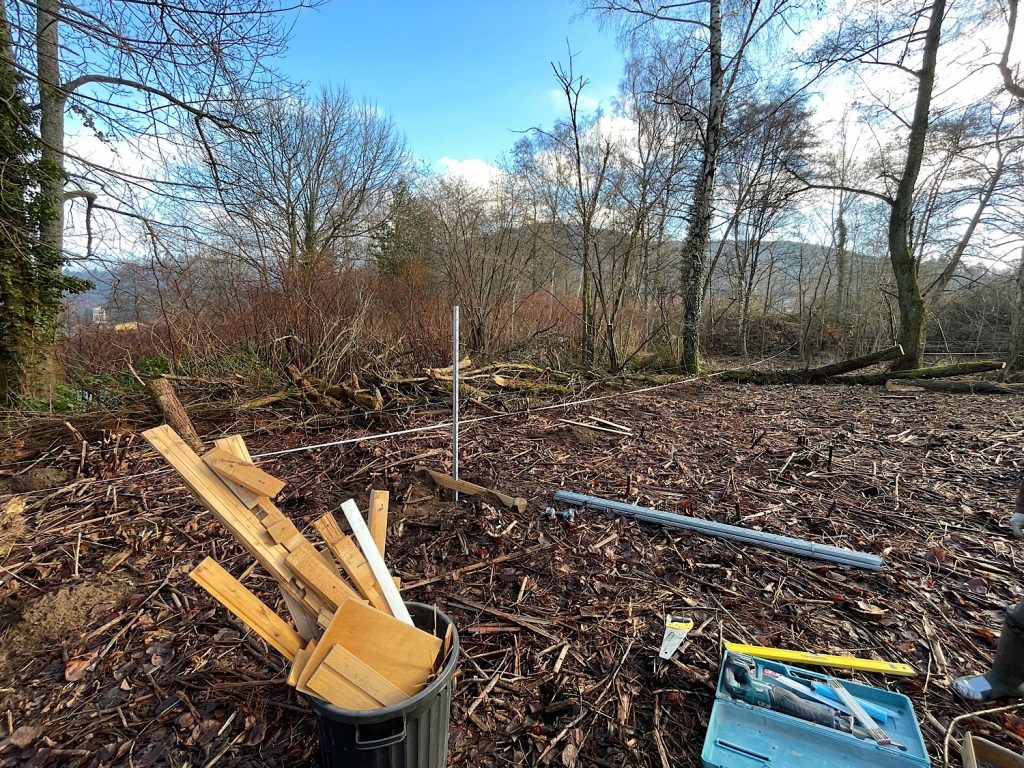 Installation clôture - 1