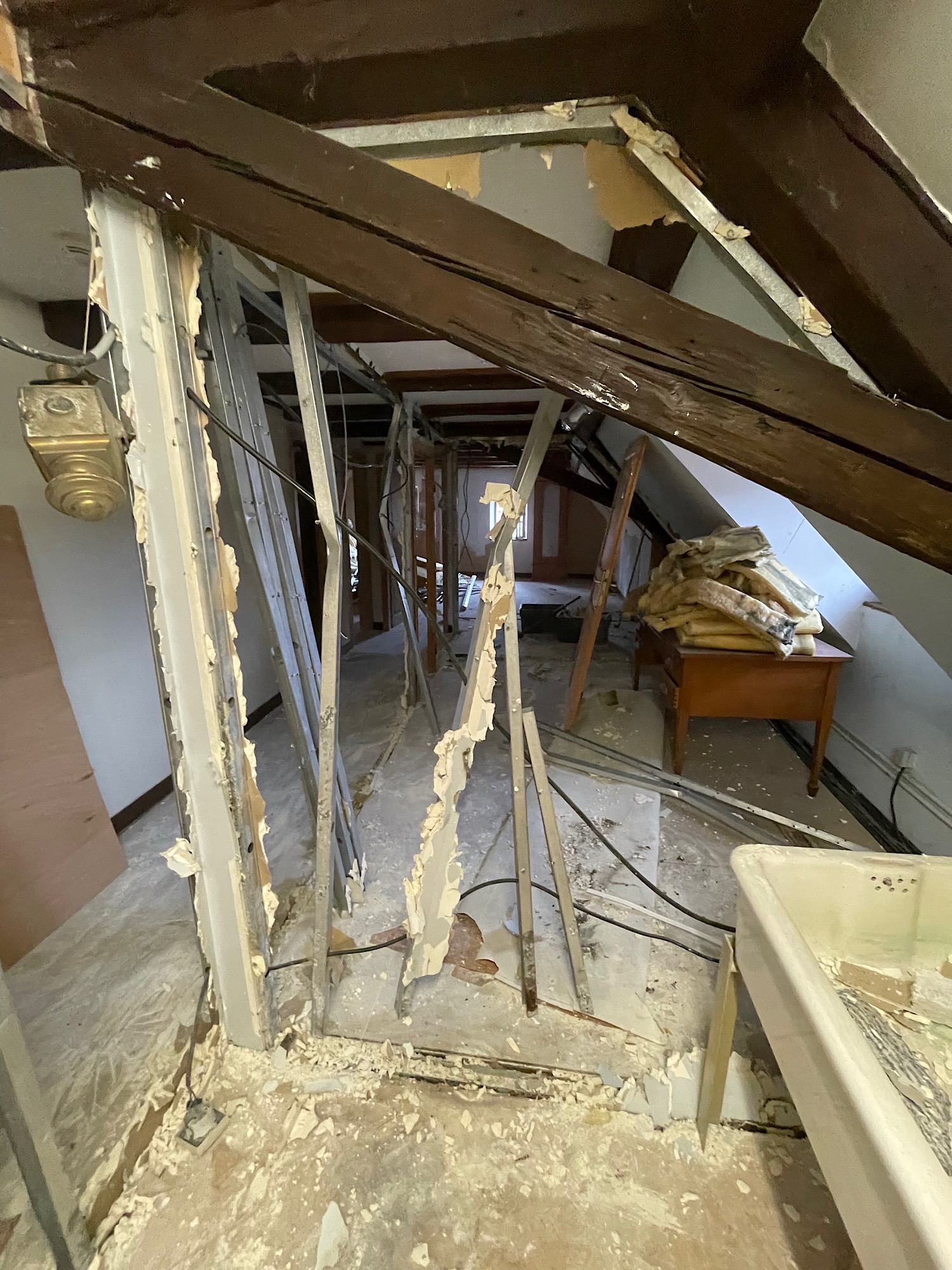 Démolition grenier 3