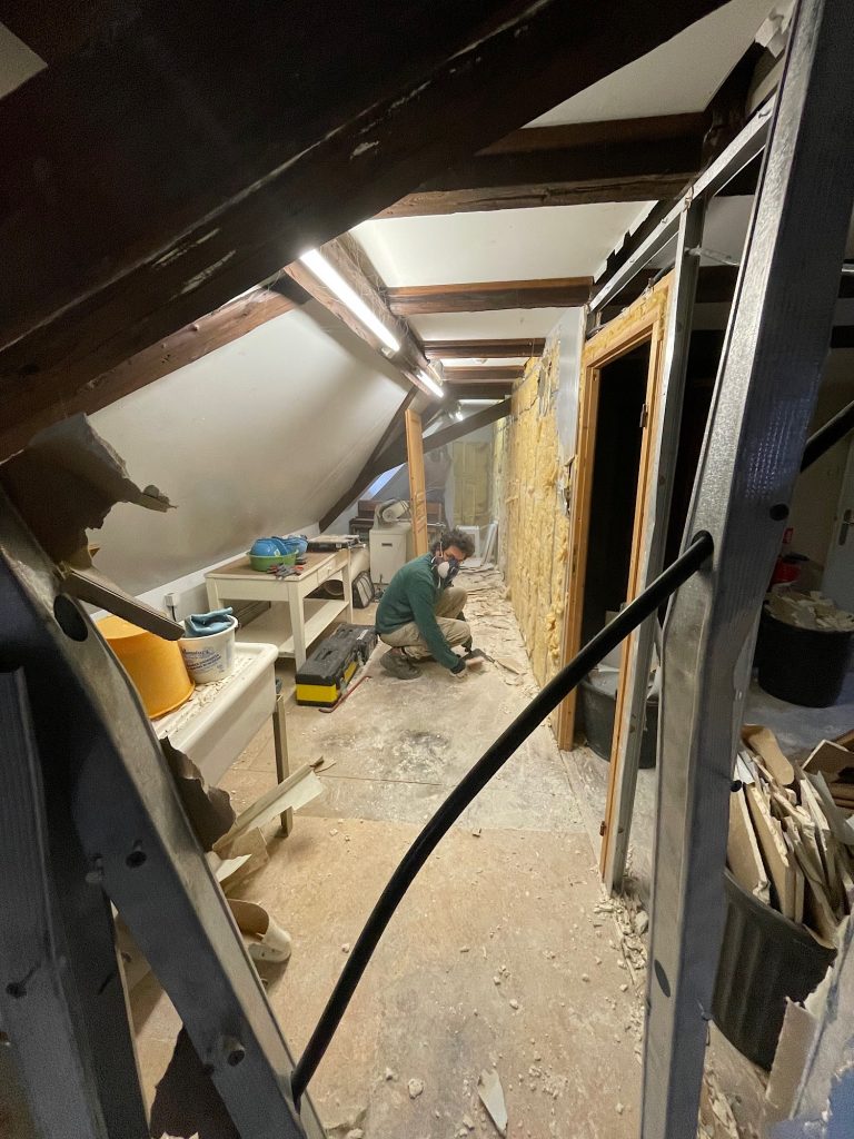 Démolition grenier 2