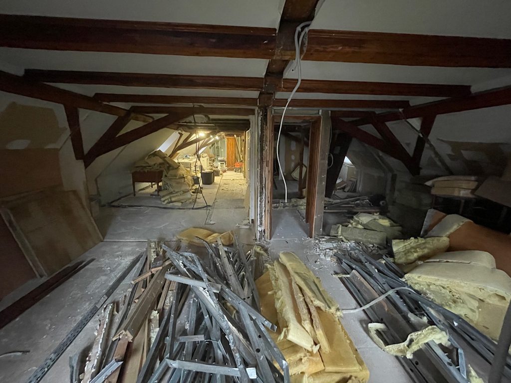 Démolition grenier 6