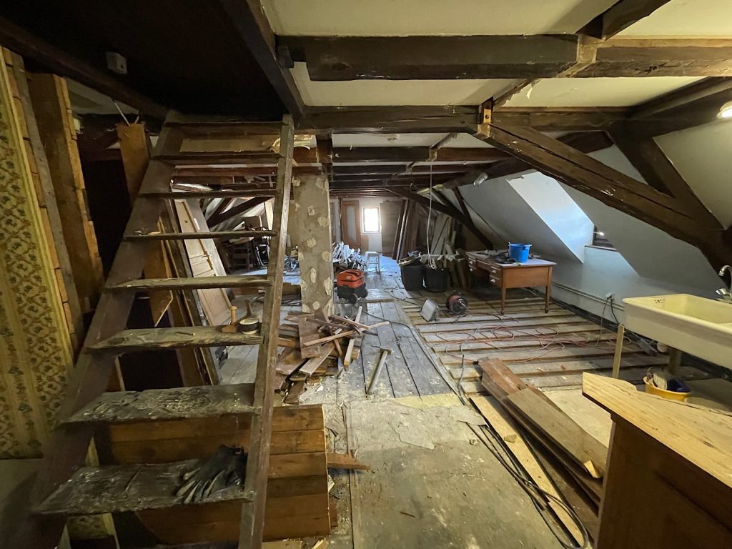 Démolition grenier 8