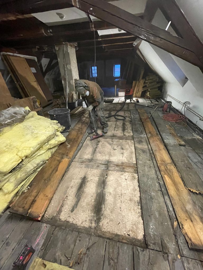 Démolition grenier 9