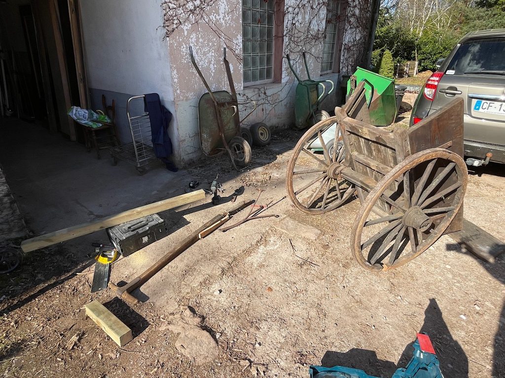 Réparation Charette 1