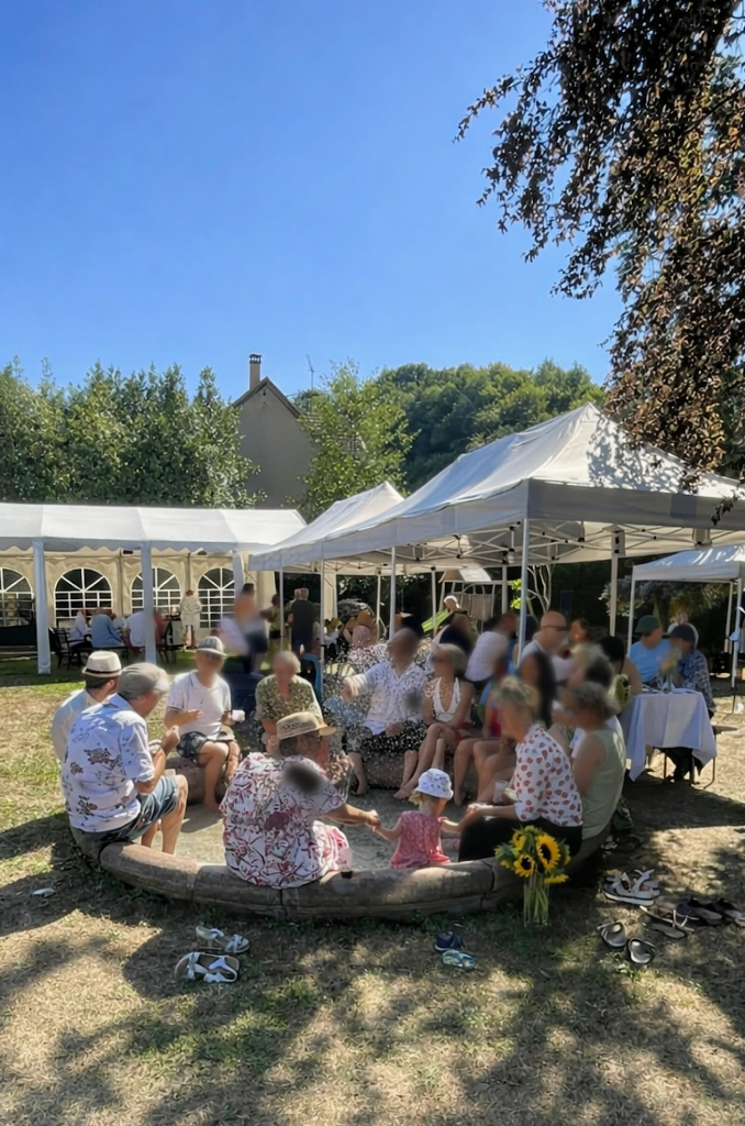 Mariage fontaine